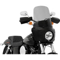 Memphis Shades Roadwarrior Cafe Windshield - 17" (Black Smoke) MEP87012