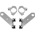 Memphis Shades Lower Deflector Mount Kit - 35-43mm Forks (Polished) MEM9884