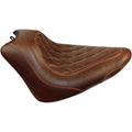 Mustang Wide Tripper Solo Seat - Diamond (Brown) 76766