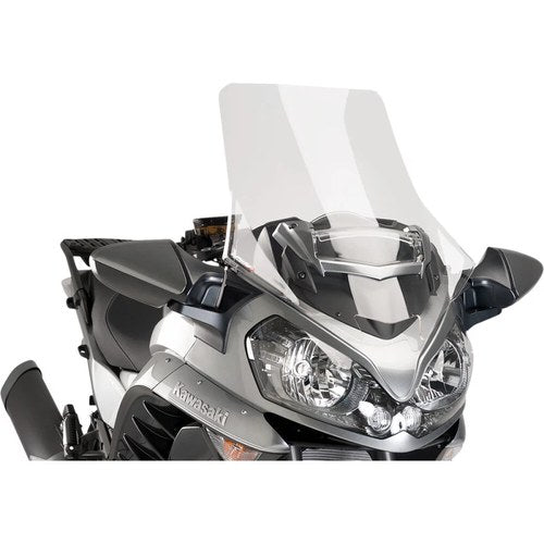 Puig Race Windscreen - Tour - Kawasaki (Clear) 7628W