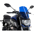 Puig Naked New Generation Windscreen - Yamaha (Blue) 9667A