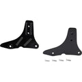 Khrome Werks Sissy Bar Side Plates - 14- Flhx Flhr (Black) Pair | 263855