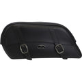 Saddlemen Drifter Slant Saddlebags - Plain (Black) Extra Jumbo | 3501-0321