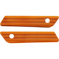Arlen Ness Saddlebag Latch Covers (Orange) Pair | 03-610