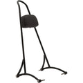 Burly Brand Sissy Bar w/ Backrest Pad (Black Powder-Coated) Tall | B13-1505B