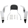 Cobra Square Sissy Bar Kit - VLX600 (Chrome) Short | 02-5601