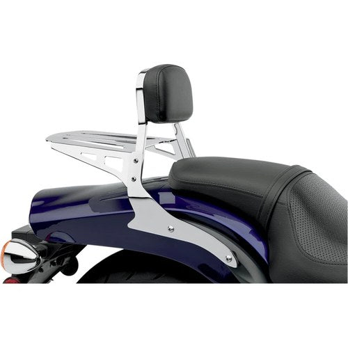Cobra Square Sissy Bar Kit - 1700 Road Star Warrior (Chrome) Mini | 02-4763