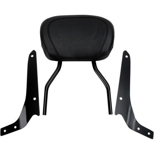 Cobra Round Sissy Bar Kit - Shadow Phantom (Black) Short | 02-8611B