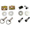 Cycle Visions Secure Fit HD Bag Fasteners (Black / Chrome) CV7293