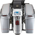 Cycle Visions BaggerTail Saddlebag Mount for Softail Models (Black) CV-7201