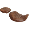 Mustang Wide Tripper Forward Solo Seat - Diamond (Brown) 76711