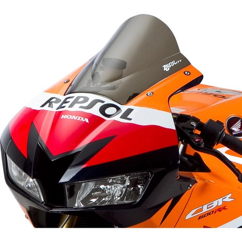 Zero Gravity Double Bubble Windscreen - 600RR (Smoke) 16-408-02