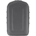 Saddlemen Sissy Bar Pad - Gravestone - Studded (Black) 0411Y