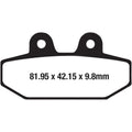 Ebc Semi-Sintered Metal Brake Pads / One Pair | Street | FA710V