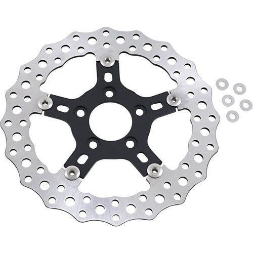 Arlen Ness Jagged Floating Brake Rotor - 11.5" - Harley-Davidson | 02-786