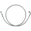 Drag Specialties Front Brake Line Clear-Coated Stainless Steel | 640113