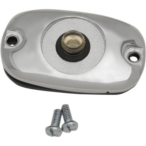 Drag Specialties Rear Brake Master Cylinder Cover - Chrome - 00-05 ST | 76290B1