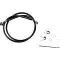 Drag Specialties Front Brake Line XL-C 04-13 Black | 660310-BLK