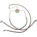 Drag Specialties +8" Brake Line - Front - Stainless Steel - FLHR94-07 | 644410-8