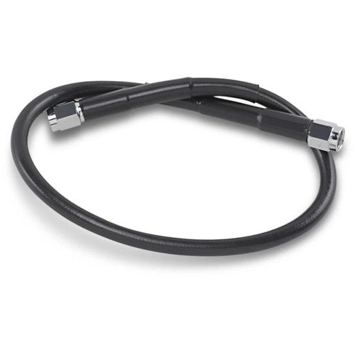 Drag Specialties Universal Brake Line - Black - 19" | 819-BLK