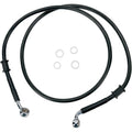Drag Specialties Front Brake Line Fxst 08-10 Black | 680210BLK