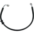 Drag Specialties Rear Brake Line Fxd 08-17 Black | 660111-BLK