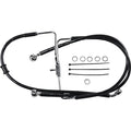 Drag Specialties Brake Line - 18-XL1200X - Black +4" | 618566-4BLK