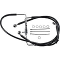 Drag Specialties Brake Line - 18-XL1200X - Black +8" | 618566-8BLK