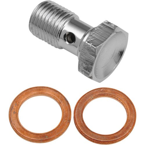 Goodridge Banjo Bolt - 10mm x 1 - Single - Chrome | P992-03-31SCH