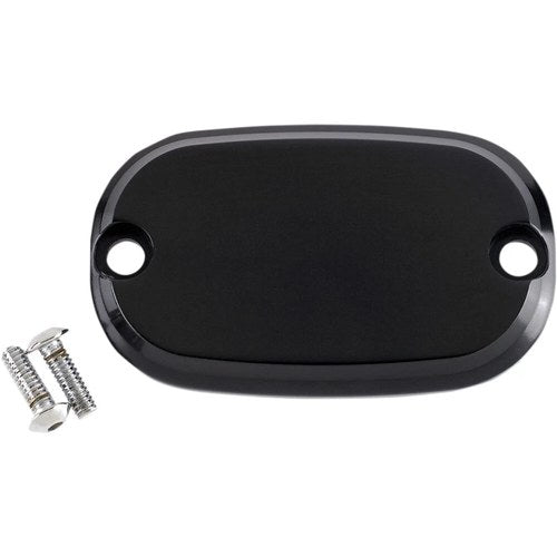 Joker Machine Master Cylinder Cover - Smooth - Black - 99-17 | 08-01SB