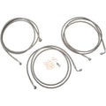 LA Choppers Stainless Steel Front Brake Line - Touring ABS | LA-8052B19