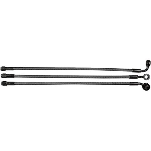 Magnum Black Pearl Upper Brake Line - Non-ABS - 3/8" 35 Degree - 33" | 47133