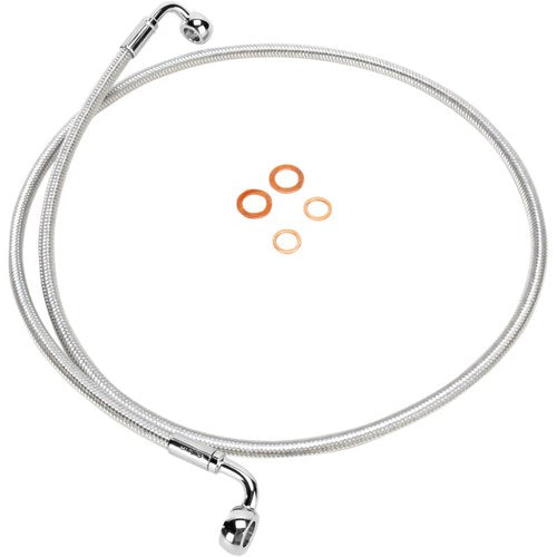 Magnum E-Z Align Front Brake Line - Sterling Chromite II - 54" - 90/90 Degree
