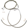 Magnum XR Lower Brake Line - Stainless/Chrome Fittings - Touring | SSC1110-00