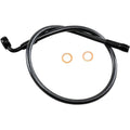 Magnum Black Pearl Brake Line - 90 Degree 12mm - 24" | AS478024