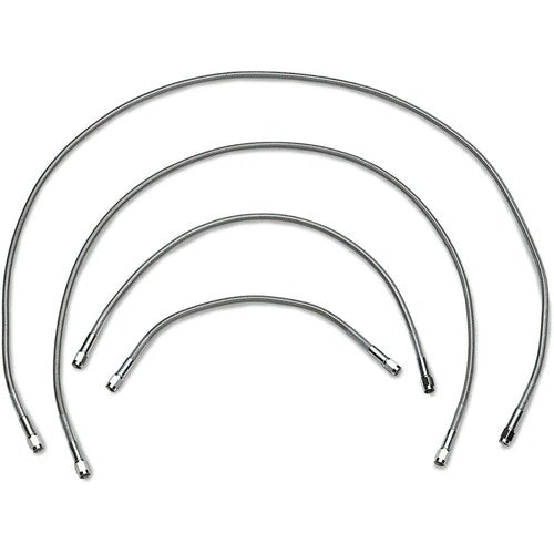 Drag Specialties Universal Brake Line - Clear - 56" | 856