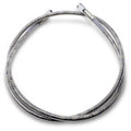 Drag Specialties Universal Brake Line - Clear - 45" | 845