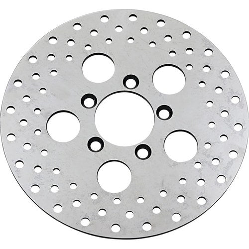 Drag Specialties Vintage Drilled Brake Rotor - 10" | 060175ASP-BC647