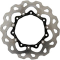 Galfer Wave Brake Rotor - Rear - Black Carrier | DF834FLW