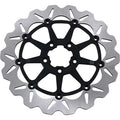 Galfer Oversize Wave Front Brake Rotor - Black - 12.5" | DF680CWS-B