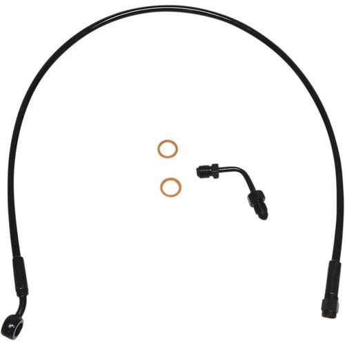 Magnum XR Upper Brake Line - 28" - Black | SBB1507-28