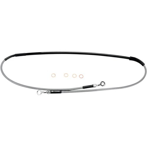 Moose Racing Stainless Steel Brake Line for Kawasaki/Suzuki | K02-1-046/P