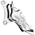 Performance Machine 6 Piston Brake Caliper - 11.5" - Left (Chrome) 0051-2915-CH