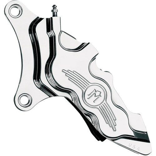 Performance Machine 6 Piston Brake Caliper - 13" - Left - Chrome | 0051-2917-CH