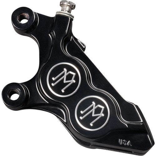 Performance Machine 4-Piston Brake Caliper Contrast Cut Left Front 0052-2425-BM