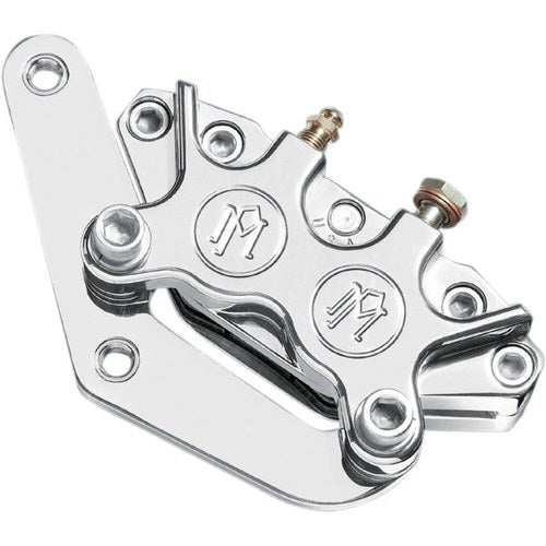 Performance Machine Single Disc Brake Caliper Front Polished 84-99 | 1213-0017P