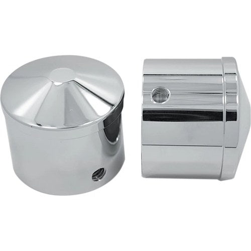 Avon Grips Axle Caps - Chrome - Air Cushion - 1" | AXL-AIR-CH