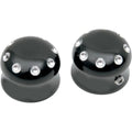 Covingtons Axle Caps - Black - Flst | C0010-B