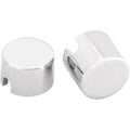 Drag Specialties Axle Caps - Chrome - Rear - 00-07 Softail | W16-0333