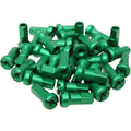Moose Racing MX1 Spoke Nipple Set - Green - 9 Gauge | 24-960